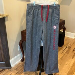 University of Alabama Gray Sweatpants Mens Athletic Pants